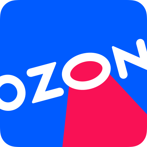 Логотип озон на черном фоне